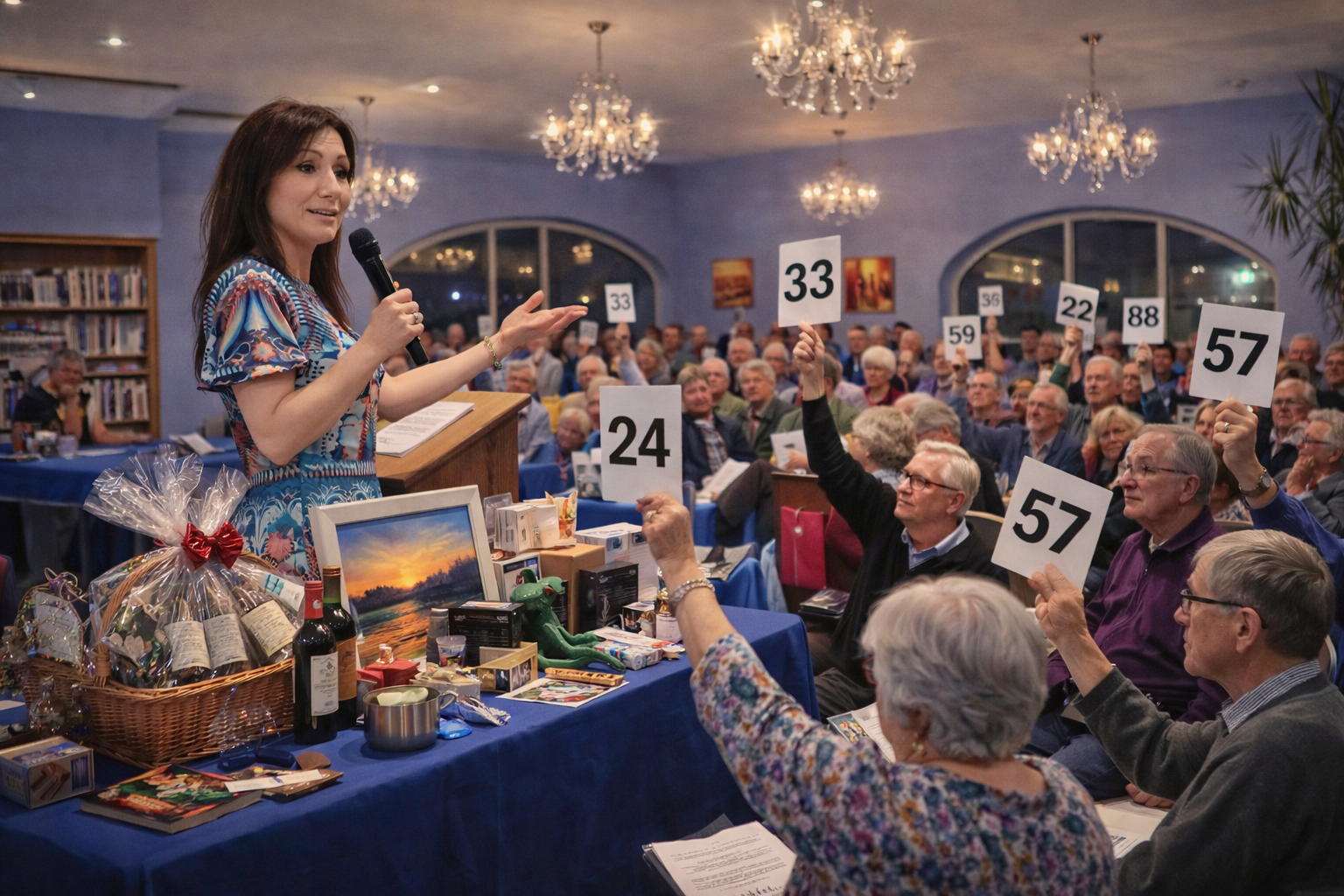 An Evening of Community, Generosity, and Great Bidding