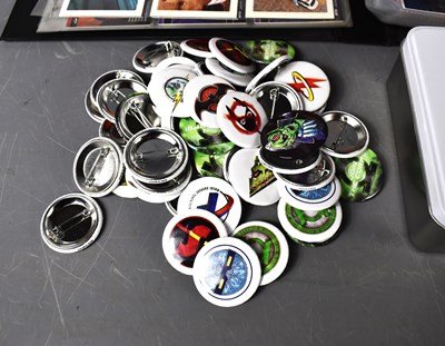 Lot 594 - A collection of DC and Marvel memorabilia to...