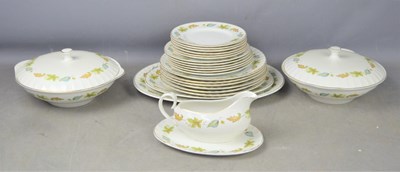 Lot 73 - A vintage Sherwood Ridgway part dinner service...