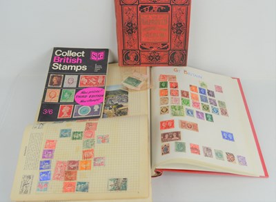 Lot 482a - Two stamp albums containing British and...