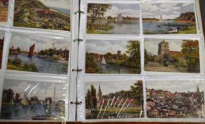 Lot 116 - An album of vintage postcards, the majority by...