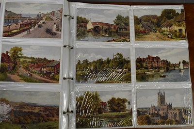 Lot 116 - An album of vintage postcards, the majority by...