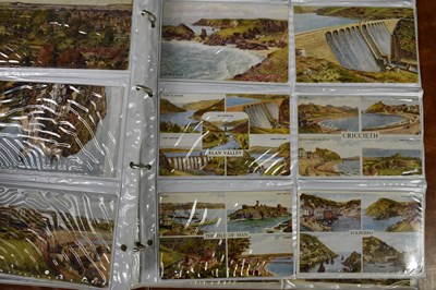 Lot 116 - An album of vintage postcards, the majority by...