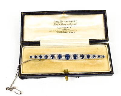 Lot 1 - An impressive diamond and cornflower blue...