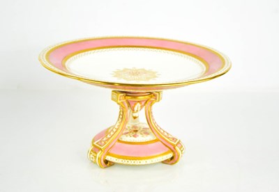 Lot 72 - A 19th century Minton porcelain comport, with...