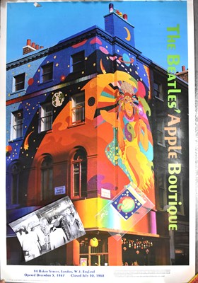 Lot 98 - Beatles Memorabilia: An Apple Boutique Poster...