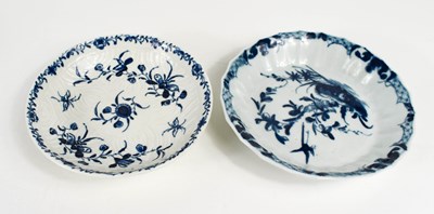 Lot 236 - A First Period Royal Worcester blue and white...