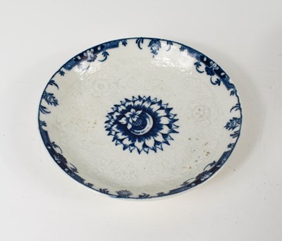 Lot 237 - An 18th century blue and white Spode porcelain...