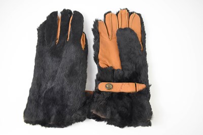 Lot 271 - A pair of Dents vintage driving gauntlet...