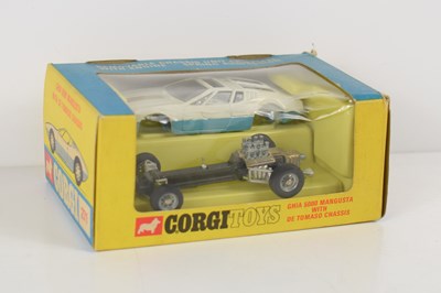 Lot 284 - A vintage Corgi Toys Ghia 5000 Mangusta with...