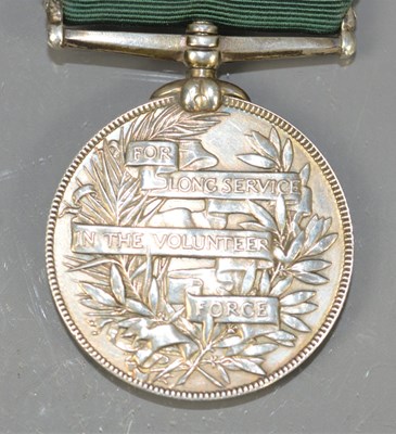 Lot 461 - A Victorian volunteer long service medal, unnamed
