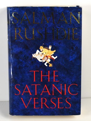 Lot 388 - Salman Rushdie, 'The Satanic Verses', signed...