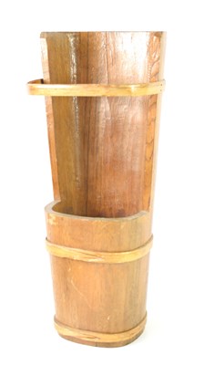 Lot 257 - A vintage bentwood stick / umbrella stand the...