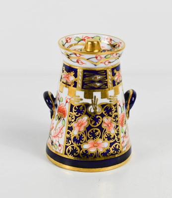 Lot 212 - A Royal Crown Derby miniature Imari pattern...