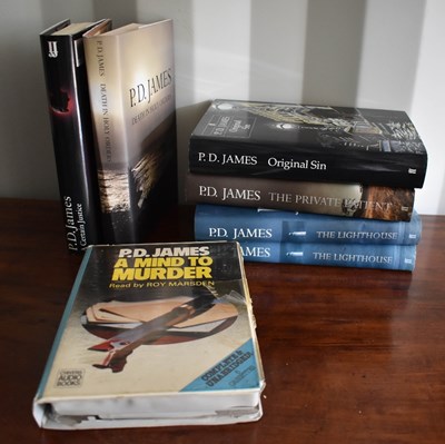 Lot 298 - P. D. James: six first edition novels,...