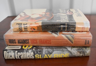 Lot 322 - Dick Francis: first edition copies of 'Odds...