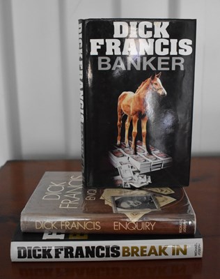 Lot 323 - Dick Francis: first edition copies of 'Enquiry'...