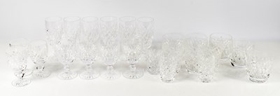 Lot 203 - A suite of Waterford Crystal comprising six...