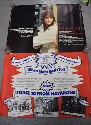 Lot 116 - Two vintage cinema quad size move posters...