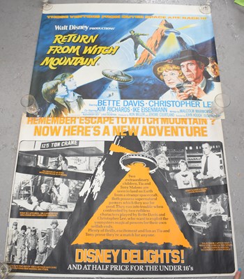 Lot 126 - Two original movie posters Return to Witch...