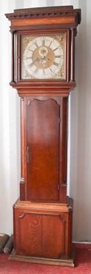 Lot 443 - A late 18th / early 19th century longcase...