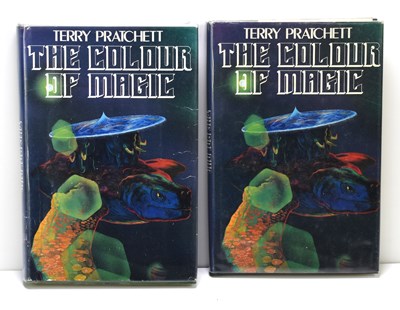 Lot 393 - A signed copy of The Colour of Magic by Terry...