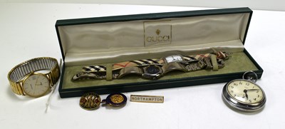 Lot 303 - A group of watches, to include Whittnauer,...