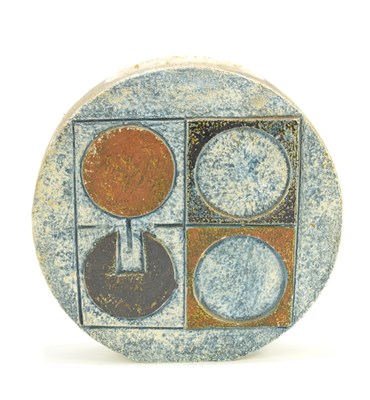 Lot 5 - Troika Pottery: A large wheel vase with...