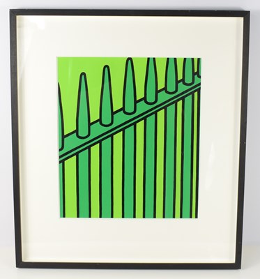 Lot 106 - Patrick Caulfield (1936-2005): "She Fled Along...
