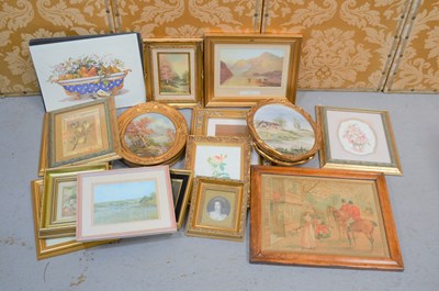 Lot 546 - A large quantity of pictures and prints, to...