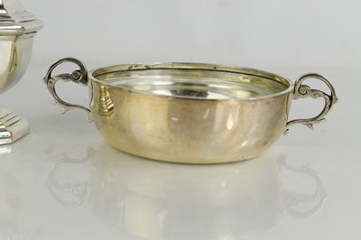Lot 257 - A silver sifter, together with a silver...