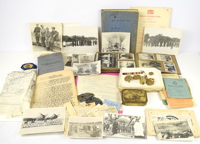 Lot 35 - A large group of WWII RAF emphemra pertaining...