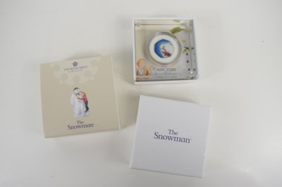 Lot 42 - A Royal Mint 2021 silver proof "The Snowman"...