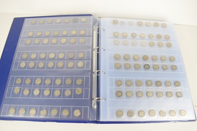 Lot 46 - An album of Victorian and later silver...