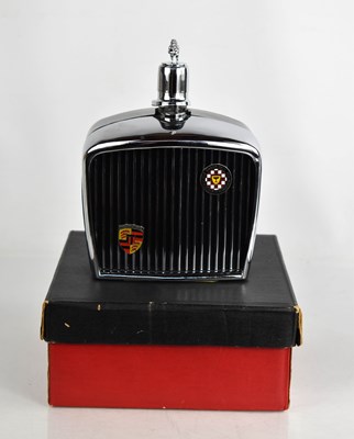 Lot 393 - A novelty Jaguar grill decanter, with the...