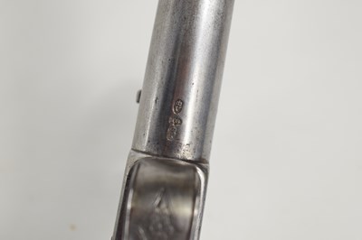 Lot 11 - A Flintlock box-lock pistol by Grice of London,...