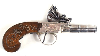 Lot 6 - An 18th century flintlock boxlock miniature...