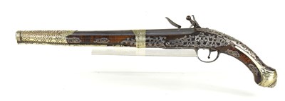 Lot 8 - A late 18th century highly decorated flintlock...