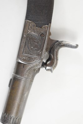 Lot 1 - A fine cased pair of boxlock percussion pocket...