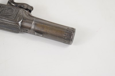 Lot 1 - A fine cased pair of boxlock percussion pocket...