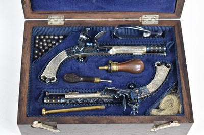 Lot 13 - A fine pair of Peter Dyson and Sons replica...