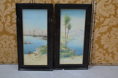 Lot 538 - H. Lintor (British 20th century): a pair of...