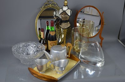 Lot 371 - A Picquot ware tea set together with a...
