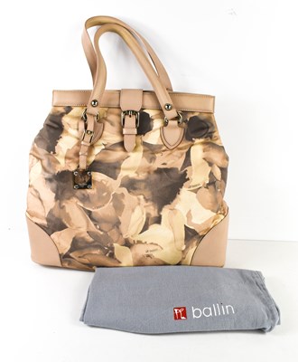 Lot 201 - A Ballin handbag, blush pink / beige, with...