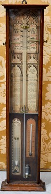 Lot 322 - A 19th century Admiral Fizroy barometer, in...