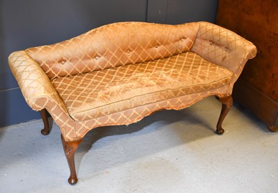 Lot 665 - A late 19th / early 20th century window seat /...