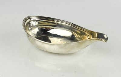 Lot 269 - A George III silver feeder, engraved with...