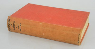 Lot 444 - A signed first edition of "Testament of Youth"...