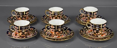 Lot 17 - A set of six Royal Crown Derby Imari pattern...