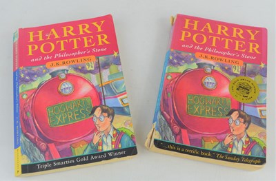 Lot 442 - Two Harry Potter and the Philosopher's Stone...